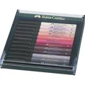 Marker Faber-Castell 267424 Pitt Artist Pen Brush 12 Stück, Körperfarben