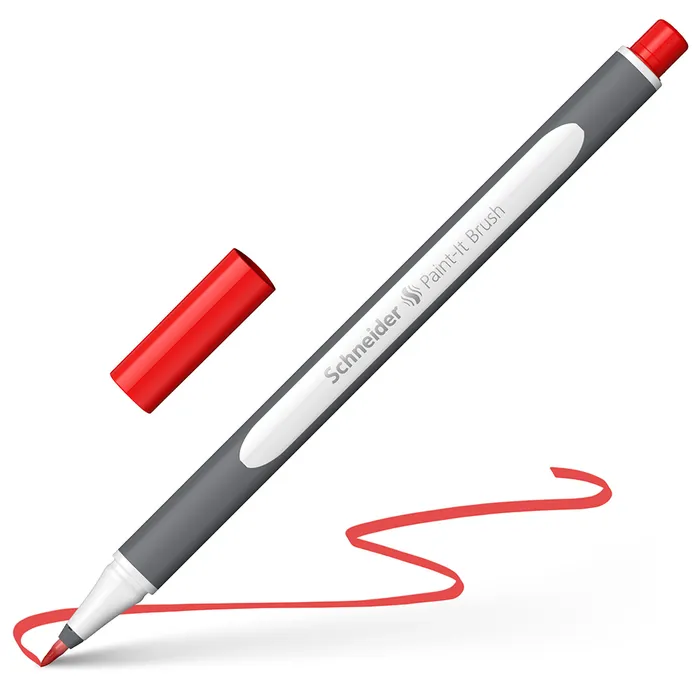 Hauptproduktbild Popisovač Schneider Paint-it 070 Brush červená