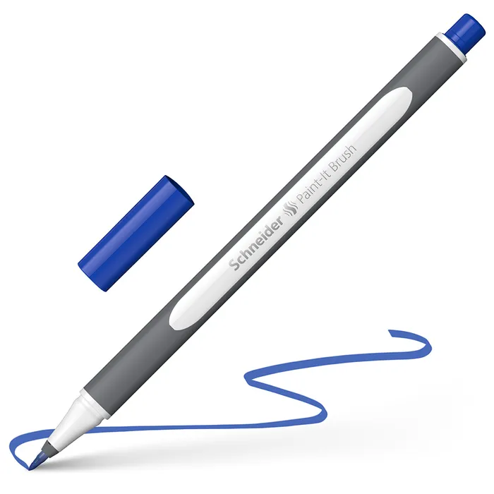Hauptproduktbild Popisovač Schneider Paint-it 070 Brush modrá
