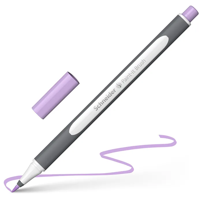 Hauptproduktbild Popisovač Schneider Paint-it 070 Brush pastel. fialová