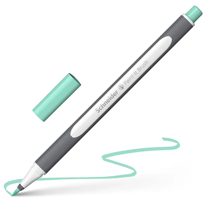 Hauptproduktbild Popisovač Schneider Paint-it 070 Brush pastel.tyrkysová