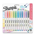 Sharpie S-Note Marker 12 Farben