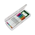 Whiteboard Marker Slim, Kunststoffbox, 6 Stück, Pastellfarben, Faber-Castell 156070