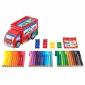 Kindermarker Faber-Castell 155533 Connector Blechauto, 33 Farben