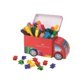 Kindermarker Faber-Castell 155533 Connector Blechauto, 33 Farben