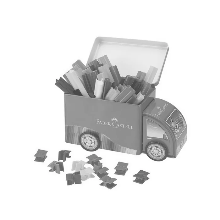 Hauptproduktbild Popisovače Connector plechové autíčko 33ks Faber Castell 155533
