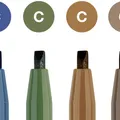 Weiteres Produktbild Marker Faber Castell Pitt Artist Pen Kalligraphie Box 12 Stück 167512