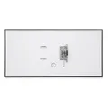 Ordner A4 Laminat Hebel 7cm Schwarz und Weiß schwarz