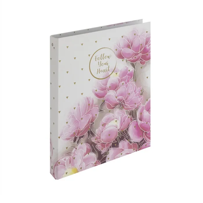 Hauptproduktbild Pořadač A4 lamino R25-4kr. Romantic magnolie