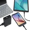 Portable powerbank - přenosná baterie "VA4749", černá, micro USB, 5000mAh, RIVACASE