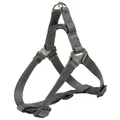 PREMIUM-Geschirr – Graphit XS-S: Brustumfang: 30–40 cm/10 mm