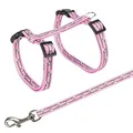 Weiteres Produktbild Geschirr mit Leine für eine Katze - Motiv 27-45cm/10mm 1,20m