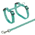 Weiteres Produktbild Geschirr mit Leine für eine Katze - Motiv 27-45cm/10mm 1,20m