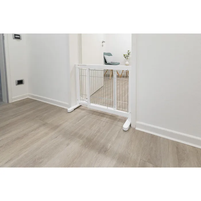 Hauptproduktbild Posuvná bariéra pro psy 65-108 x 61 x 31 bílá