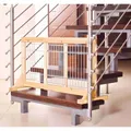 Schiebebarriere für Welpen und kleine Hunde 63-108x50x31 cm