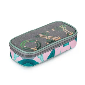 Etui Komfort OXY Graue Blumen
