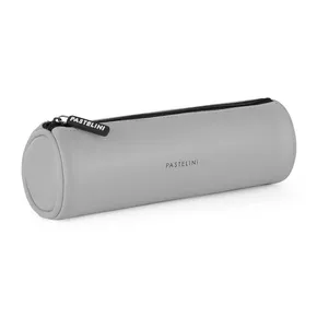 PU-Etui rund PASTELINI grau