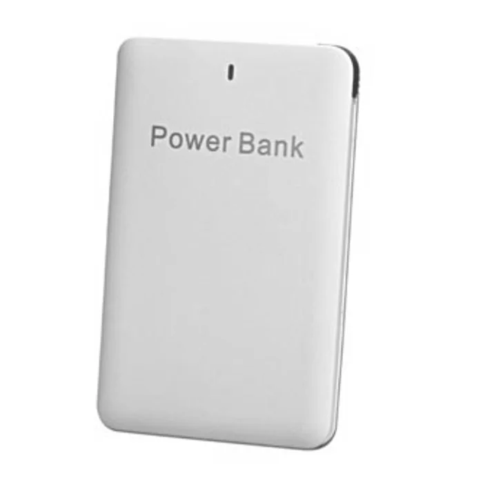 Hauptproduktbild Powerbanka, slim, Li-ion, 5V, 2500mAh, nabíjení mobilních telefonů aj., SLIM, microUSB a