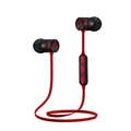 Weiteres Produktbild Powerton W2, Lautstärkeregelung, schwarz/rot, bluetooth