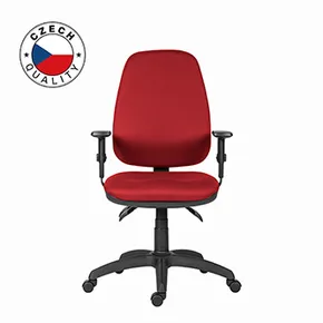 Ergonomischer Bürostuhl Powerton Anna, Rot