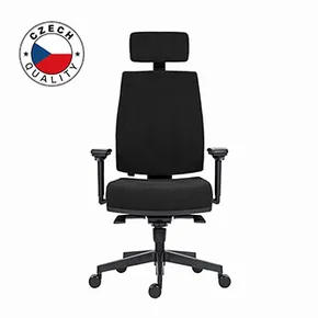 Powerton Ergonomischer Bürostuhl Jana, Schwarz