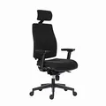 Powerton Ergonomischer Bürostuhl Jana, Schwarz