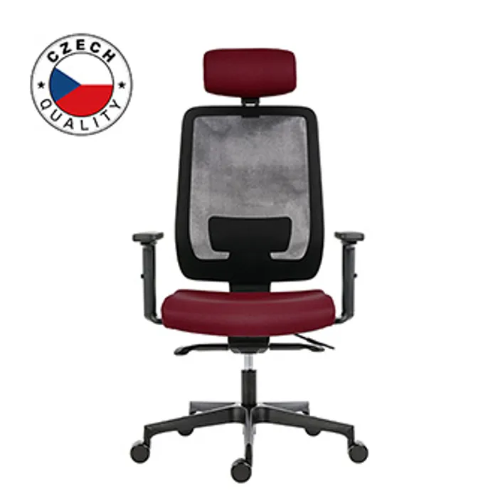 Hauptproduktbild Powerton Kancelářské ergonomické křeslo Lucie, Červené