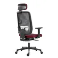 Weiteres Produktbild Ergonomischer Bürostuhl Powerton Lucie, Rot