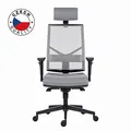 Ergonomischer Bürostuhl Powerton Marie, Grau