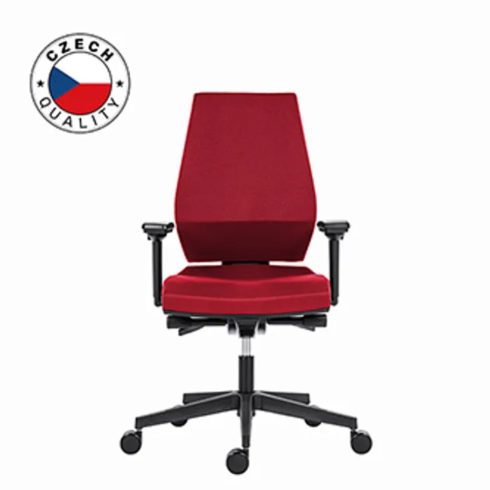Hauptproduktbild Powerton Kancelářské ergonomické křeslo Sima, Červené