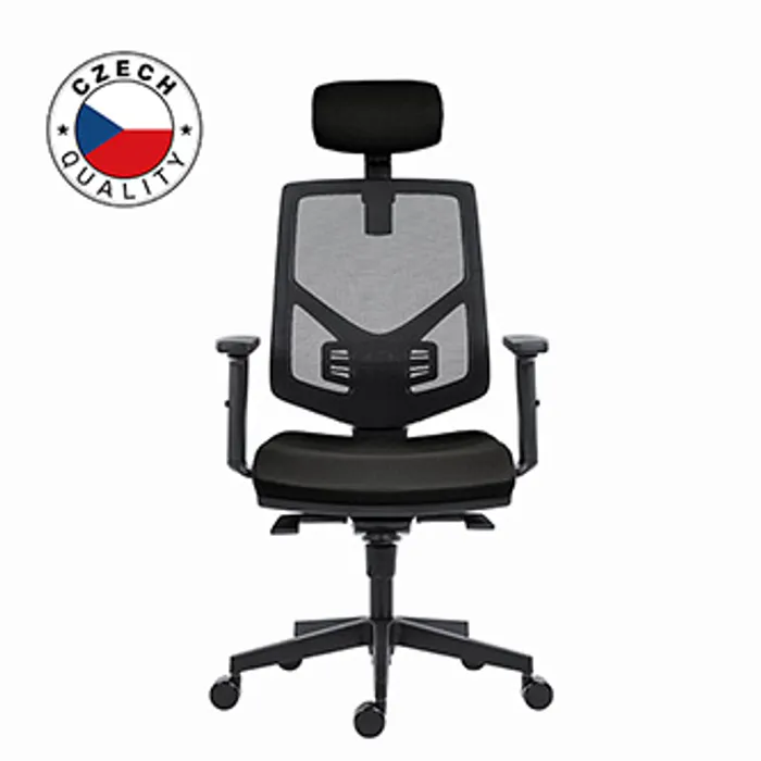 Hauptproduktbild Powerton Kancelářské ergonomické křeslo Tina, Černé