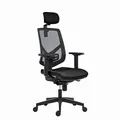 Powerton Ergonomischer Bürostuhl Tina, Schwarz