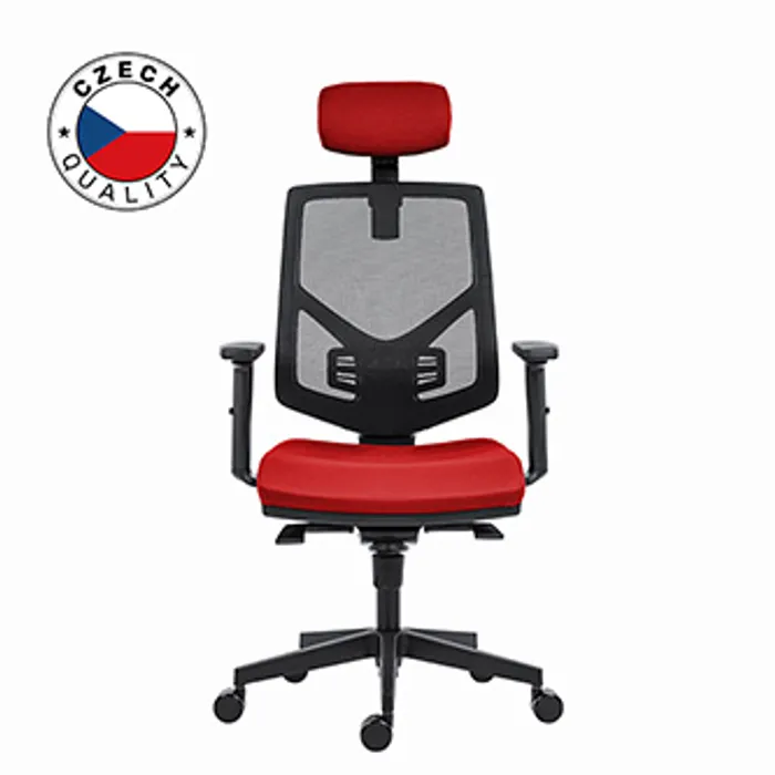 Hauptproduktbild Powerton Kancelářské ergonomické křeslo Tina, Červené
