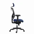 Weiteres Produktbild Powerton Ergonomischer Bürostuhl Tina, Dunkelblau