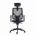 Weiteres Produktbild Powerton Ergonomischer Bürostuhl Tina, Dunkelblau