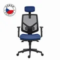 Powerton Ergonomischer Bürostuhl Tina, Dunkelblau
