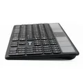 Weiteres Produktbild Powerton SolarSlim, Solar Keyboard integrovaná, CZ/SK, Multi-Device typ 2.4 GHz Dongle + Dual Bluetooth, schnurlos, schwarz
