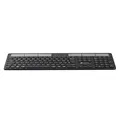 Weiteres Produktbild Powerton SolarSlim, Solar Keyboard integrovaná, CZ/SK, Multi-Device typ 2.4 GHz Dongle + Dual Bluetooth, schnurlos, schwarz