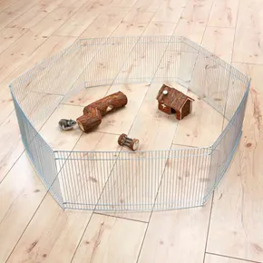 Verzinktes Gehege für Mäuse und Hamster 6-teilig 48 x 25 cm, ca. 90 cm