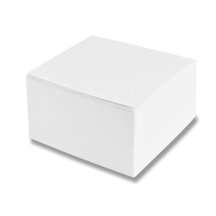 Hauptproduktbild Poznámkový bloček - nelepený 90 × 90 × 50 mm, 500 listů