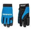 Arbeitshandschuhe aus Kunstleder, 97G100, elastischer Stoff, 10", Graphit