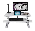 Arbeitsstation "MoveHop STANDY", weiß, mit Gasfeder, ALBA