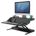 Workstation, Sit-Stand Lotus, schwarz, Kunststoff-Metall, Fellowes