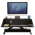 Workstation, Sit-Stand Lotus, schwarz, Kunststoff-Metall, Fellowes
