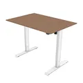 Weiteres Produktbild Arbeitstisch, Buche, 75x120cm, Reichweite 500 mm, weiss, 70 kg Gewicht, ergo