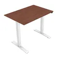 Weiteres Produktbild Arbeitstisch, 75x120cm, Reichweite 500 mm, weiss, 70 kg Gewicht, ergo