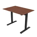Arbeitstisch, 75x159cm, Reichweite 500 mm, schwarz, 70 kg Gewicht, ergo