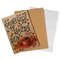 Weiteres Produktbild BeBechy Wunschkarte – Recyclingpapier - Kaffee