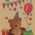 Weiteres Produktbild BeBechy Wunschkarte - Recyclingpapier - Teddy