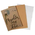 BeBechy Wunschkarte – Recyclingpapier – Ich denke an dich